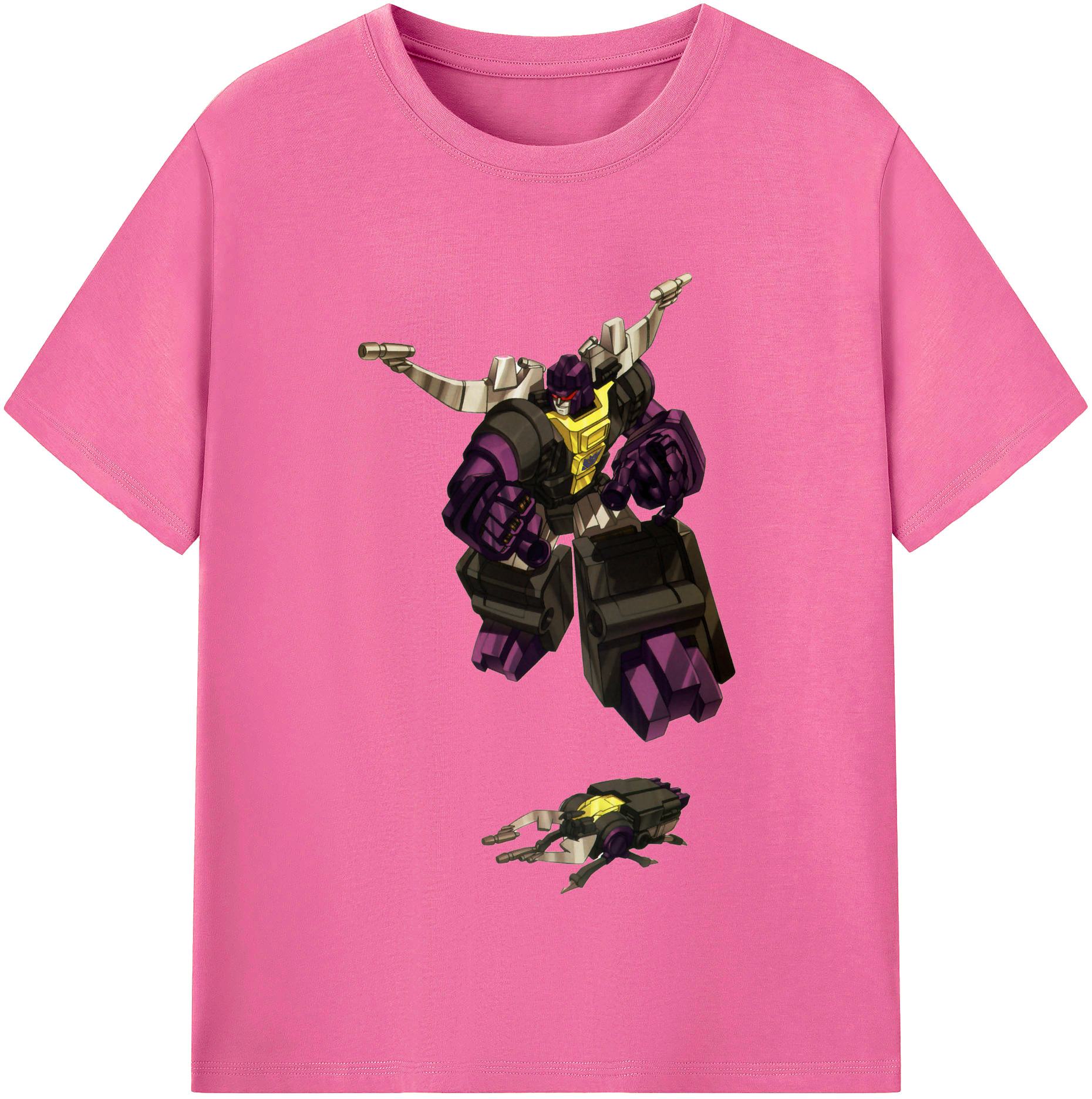 （画像用）  レディースカジュアルプリントTシャツ（綿100％）